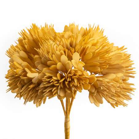 Fleur jaune safran H.89cm AYA