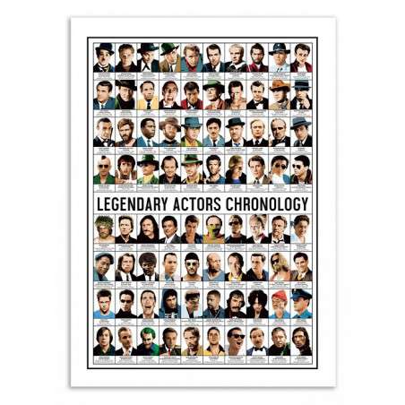 Affiche Legendary actors...