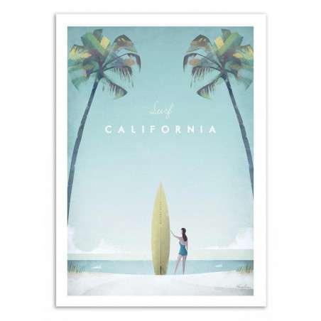 Affiche Visit California -...