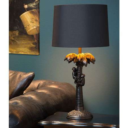 Lampe de table H50cm noire...