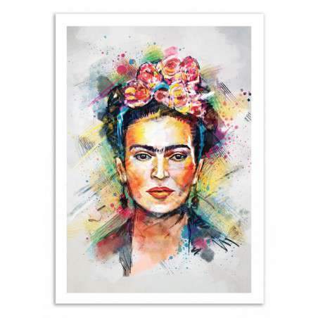 Affiche Frida Kahlo -...