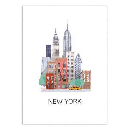 Affiche New York A3 - Maja...