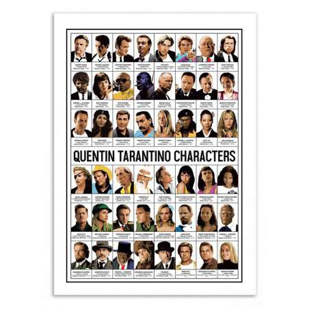 Affiche Quentin Tarantino...