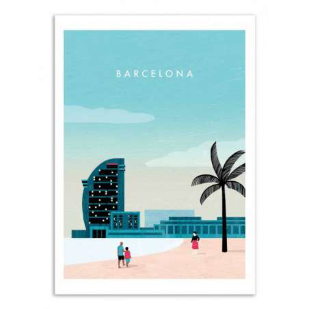 Affiche Barcelona A3 -...