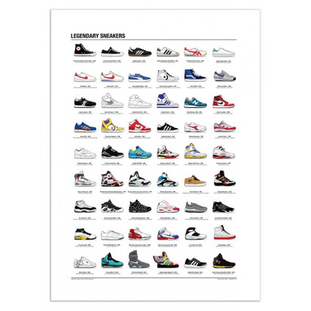 Affiche Legendary Sneakers...
