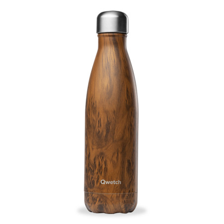Bouteille isotherme 500ml WOOD