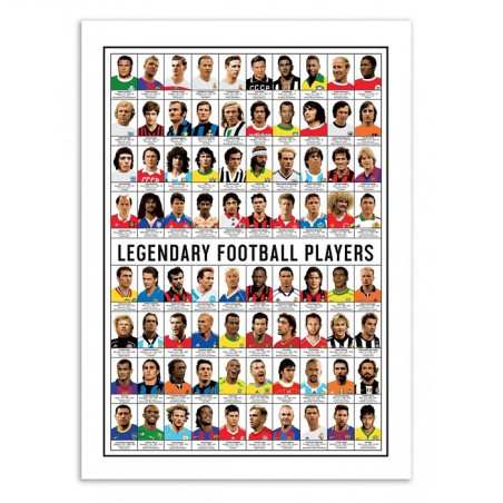 Affiche Legendary Football...