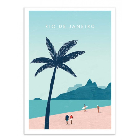 Affiche Rio de Janeiro -...