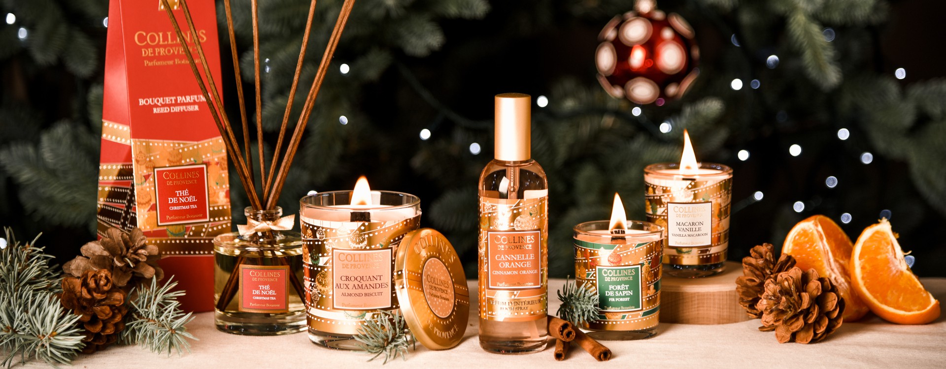 Bougies parfumées et parfums d'intérieur : offrez un cadeau qui sent bon