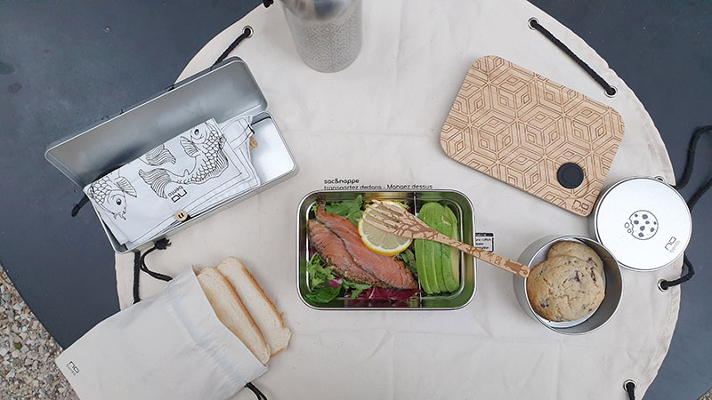 Repas ou boisson : découvrez la vaisselle nomade en mode zéro déchet !
