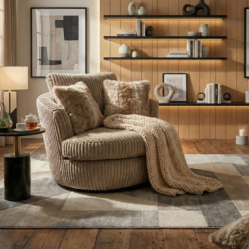 fauteuil tissu cotele isabel hemisphere sud