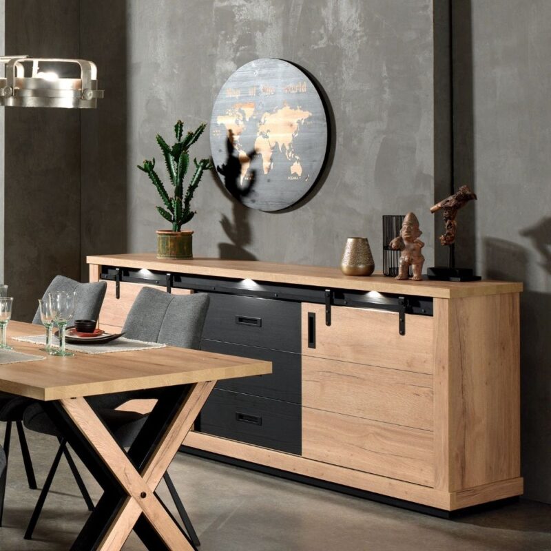 buffet 2 portes 3 tiroirs dakar