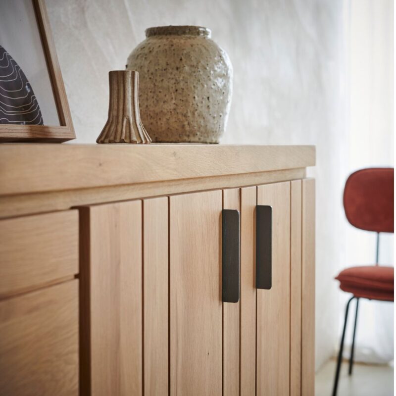 buffet 4 portes 1 tiroir 1 niche hoel