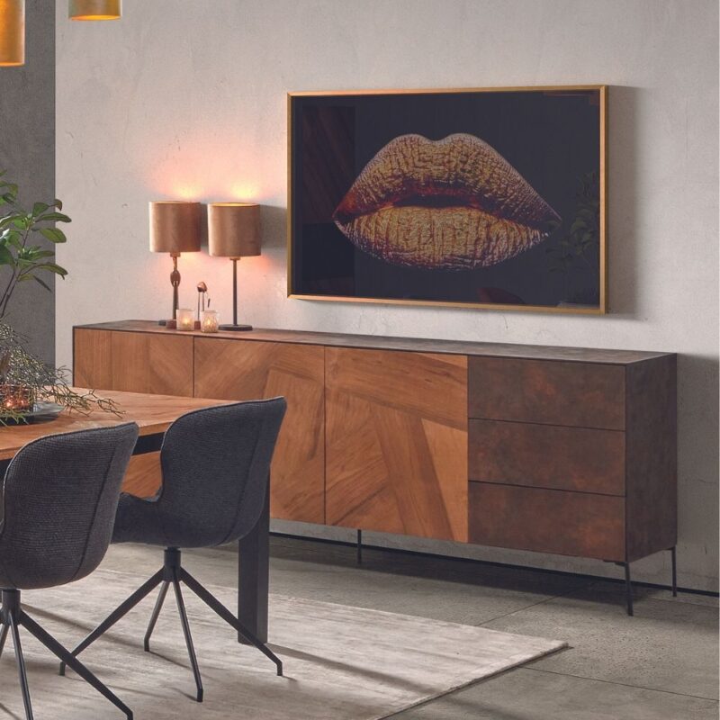 buffet 3 portes 3 tiroirs jabline