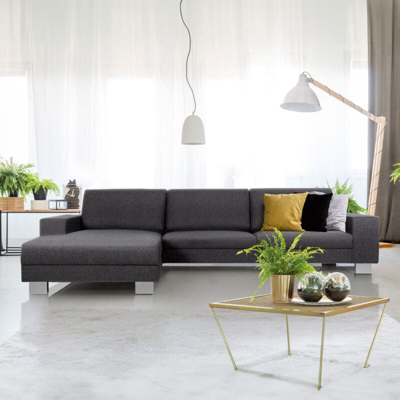 canapé d'angle chaise longue qualen