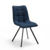 chaise en tissu fleury