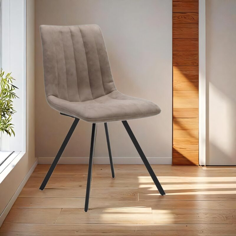 chaise en tissu munich