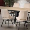 chaise en tissu madrid