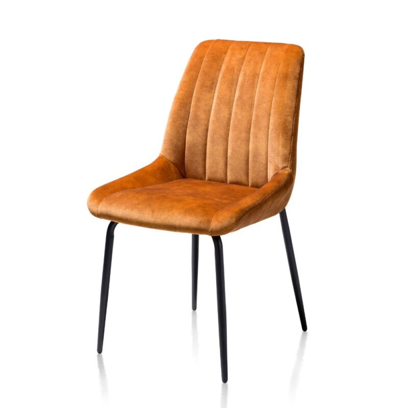 chaise en tissu rimini