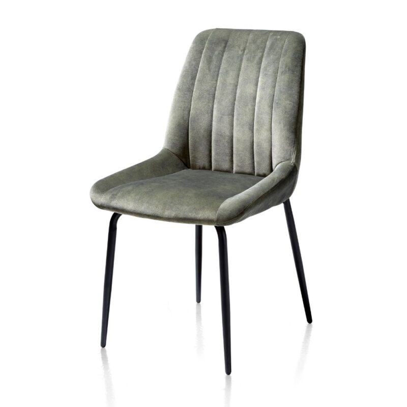 chaise en tissu rimini