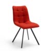 chaise en tissu fleury