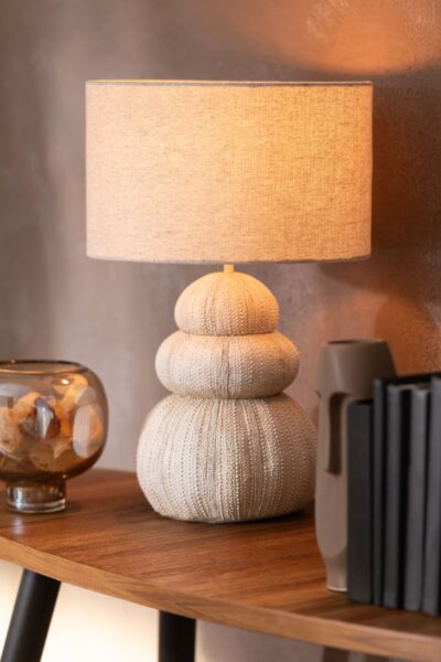 lampe a poser beige hemisphere sud