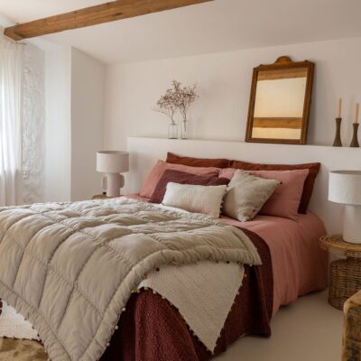 linge lit rose hemisphere sud