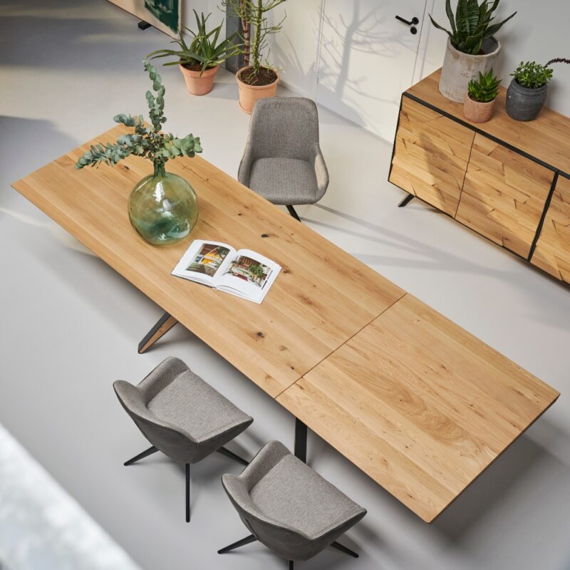 table de repas extensible pieds forme tréteaux tulsa