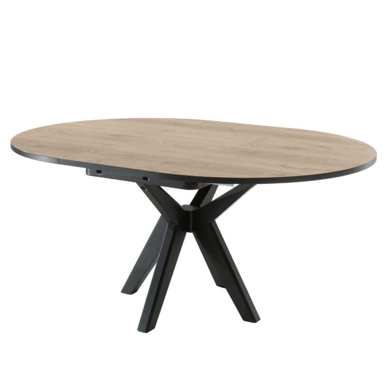 table repas ronde avec allonges gilles