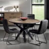 table de repas ronde fixe gilles