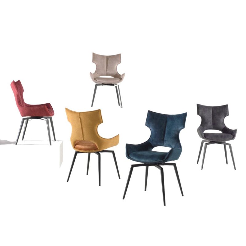chaise pivotante cally