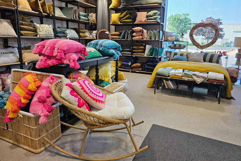 textile coussins magasin hemisphere sud clisson