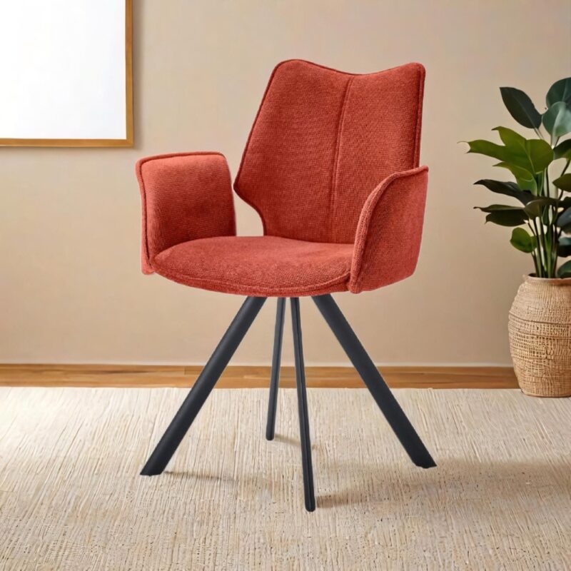 chaise avec accoudoirs sandra
