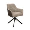 chaise avec accoudoirs flavie