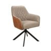 chaise avec accoudoirs flavie