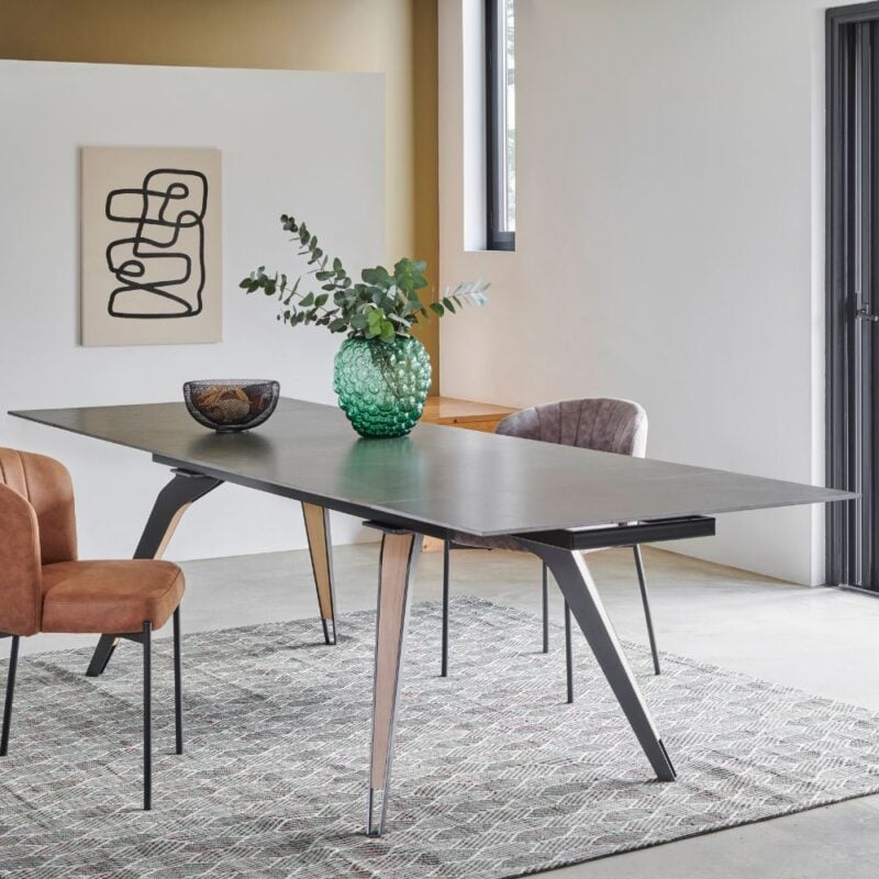table extensible en céramique sofia