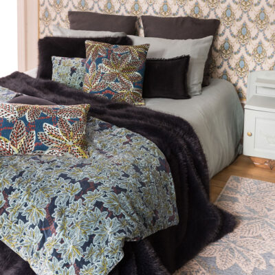 linge lit fleurs hemisphere sud