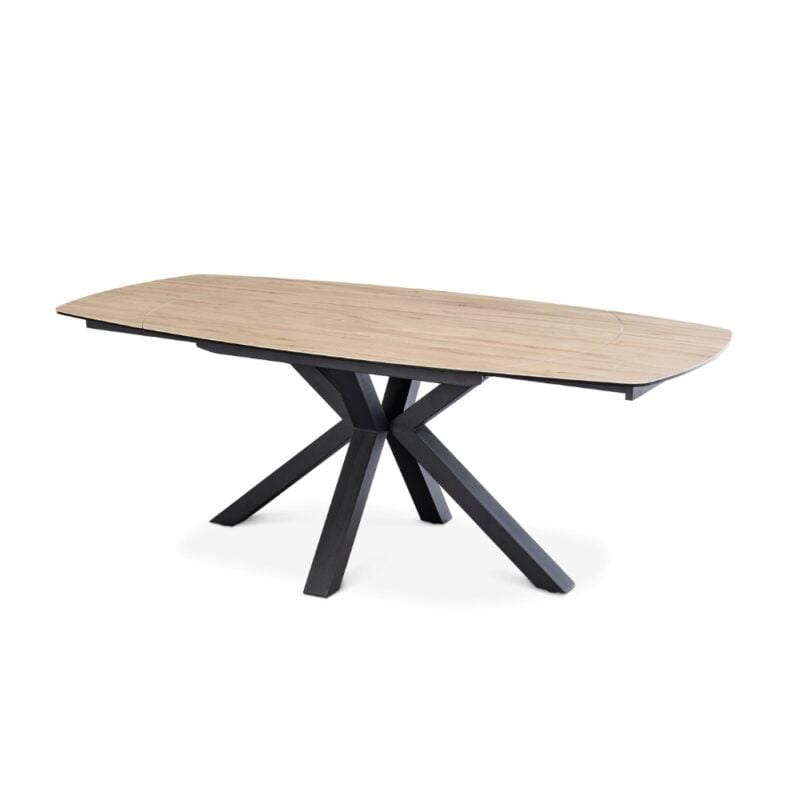 table de repas ovale extensible omega