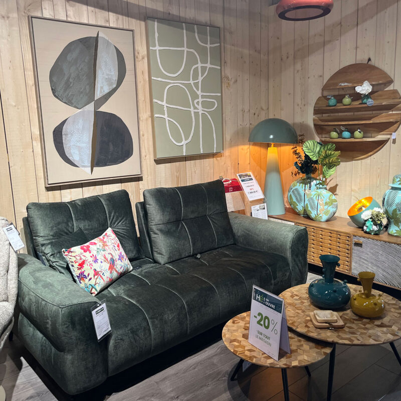 magasin canapes decoration hemisphere sud trignac