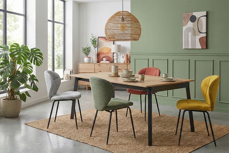 chaises depareillees maori