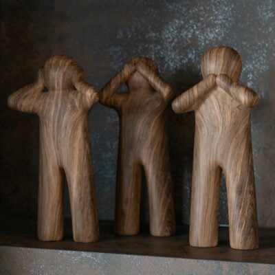 statuettes bois hemisphere sud