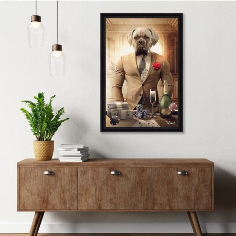 tableau sylvain binet chien hemisphere sud