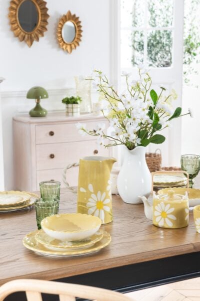 vaisselle fleurs hemisphere sud