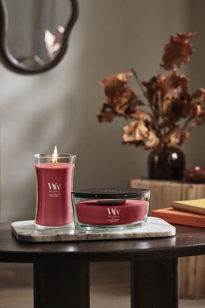bougies parfumees meche bois mure epicee woodwick