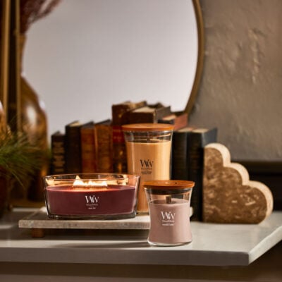 trio bougies woodwick jarres ellipse