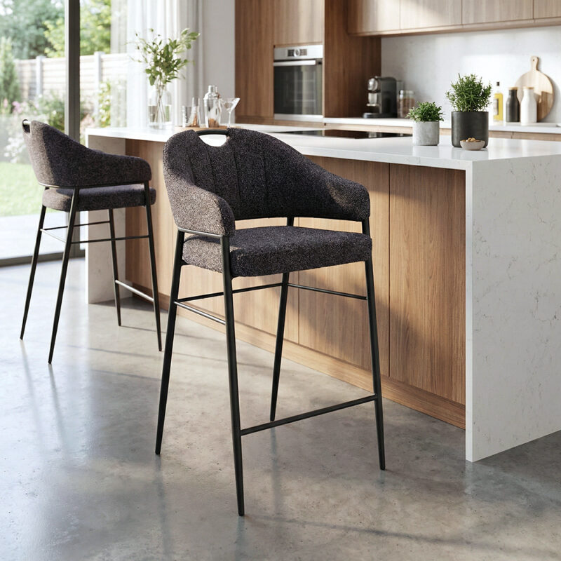 Chaise bar accoudoirs ELINOR Hémisphère Sud